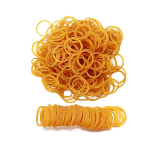 Mini élastique personnalisé petit élastique jaune naturel extensible pour l'école bureau emballage <span class=keywords><strong>EPDM</strong></span> direct - Product Image 5