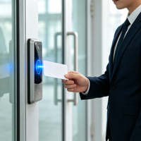 Carte blanche intelligente personnalisée en PVC IC pour contrôle d'accès autorisé, pointage, hôtels et identification sans contact