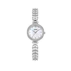 Yinlang/INRA <span class=keywords><strong>Montre</strong></span> analogique à quartz pour <span class=keywords><strong>femme</strong></span>, <span class=keywords><strong>bracelet</strong></span> en acrylique exquis, cadran de 30 mm, étanche - Product Image 4
