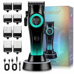 Tondeuse à cheveux électrique multi-vitesses G79 pour hommes avec station de charge - Kit de toilettage sans fil rechargeable avec vitesse réglable - Product Image 1