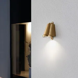 Applique Murale LED Style Rétro pour Décoration de Porte, Corps en Aluminium, Couleurs Argent ou Or, Éclairage d'Exposition Artistique, Lustre - Product Image 3
