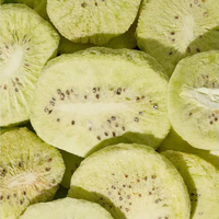 Hoge Kwaliteit Fabrieksgroothandel Gefreeze-droogde Groene Hart Kiwi Schijfjes 100% Natuurlijk Zonder Toegevoegde Suiker