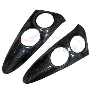 Bordure décorative de lampe en fibre de carbone pour Mercedes-Benz <span class=keywords><strong>Smart</strong></span> <span class=keywords><strong>Roadster</strong></span> 2003-2010 - Product Image 4