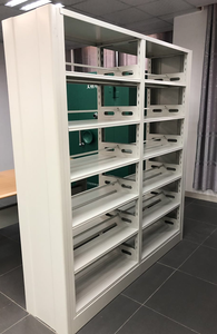 Étagère à livres traditionnelle réglable à 6 niveaux en fer, écologique, durable, avec revêtement en poudre, pour l'école et la <span class=keywords><strong>bibliothèque</strong></span>, avec montage facile - Product Image 5