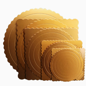 Bandejas de Cartón para Pastelería, Sushi, Chocolate, Ensaladas y Pizza, con Diseño en Relieve y Estampado en Dorado sobre MDF Blanco - Product Image 2