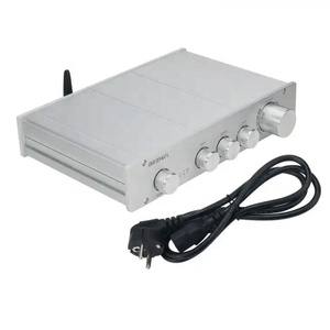 Preamplificatore Audio BRZHIFI L1B Puro a 2.0/2.1 Canali con Regolazione Tono Alti e Bassi BT5.0 HIFI - Product Image 6
