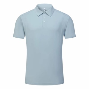 Polo Shirt Quick Dry Nylon Summer Workwear Classic White L Size - Product Image 2