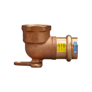 Codo de bronce con brida a presión 22X3/4 para herramienta de torneado - Product Image 3