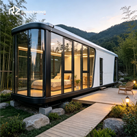 Hôtels-capsules préfabriqués de luxe pour la location en zones scéniques extérieures à usage commercial
