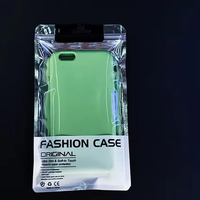 Sacs d'emballage personnalisés en plastique recyclable avec fermeture éclair pour écouteurs et accessoires de téléphonie mobile