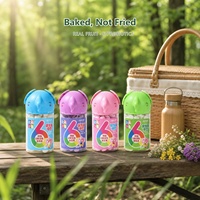 Yaourts lyophilisés fondants pour bébés et tout-petits 22g, 6 probiotiques actifs, fondants dans la bouche, boîte de collations aux fruits naturels, vente en gros