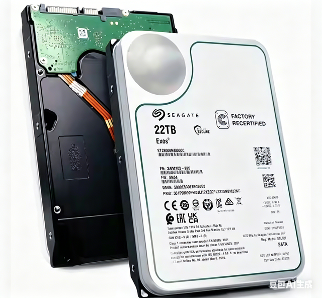 22TB Internal Hard Drives For Server Enterprise HDD SATA 6Gb/s 7200RPM 3.5 Inch Disk for Data Center NAS Storage