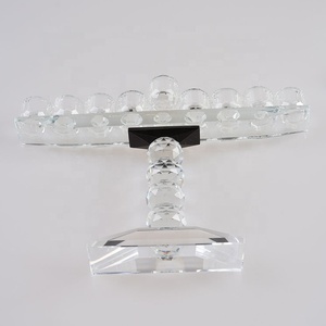 Ménorah Hanouka Lampe <span class=keywords><strong>Bougeoir</strong></span> <span class=keywords><strong>Cristal</strong></span> MH-1840 - Product Image 5