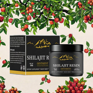 Compléments alimentaires naturels à base de shilajit, bonbons gélifiés à la cerise noire, 60 unités, pour femmes - Product Image 3