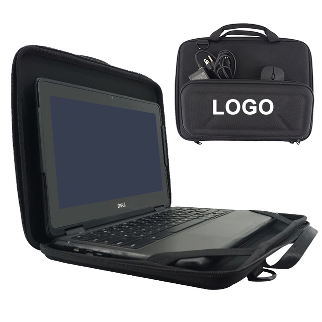 Custom Chromebook case Waterproof Hard Shell Eva Laptop case Shockproof Handle Zipper Carrying case for Tablet Notebook Laptop