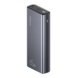 USAMS новый продукт PD 65w большая емкость 30000mah внешний аккумулятор с 2 USB выходным блоком питания 30000 Быстрая зарядка Powerbanks