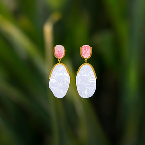 Pendientes de Moda, Acero Inoxidable 316L, Baño de Oro PVD, Sostenibles y Resistentes - Product Image 3