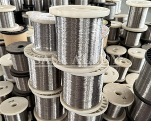 Fil de Nitinol UNS N01555, alliage à mémoire de forme NiTi, diamètre personnalisé pour dispositif médical ASTM F2063 ISO MTC - Product Image 3