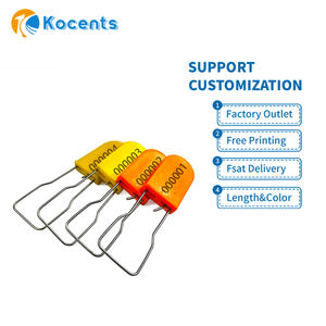 Kocents-Candado con sello de seguridad industrial, paquete de candado de plástico ABS de acero inoxidable para uso mecánico - Product Image 5