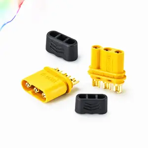 Amass integrado de XT30 conector MR30 conector Conector hembra y macho tapones chapados en oro para RC partes