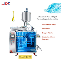 Machine verticale automatique de remplissage de petits jus Pack d'écoulement de liquide pour PLC de noyau d'emballage de partie de détergent de miel de tomate