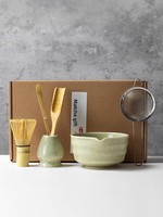 Ensemble d'outils pour le thé matcha en céramique avec bol, style japonais, coffret cadeau personnel