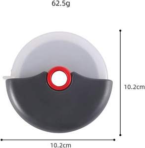 Lame manuelle en acier inoxydable pour la cuisine, trancheuse à crêpes à pâtisserie, coupe-pizza rond - Product Image 3