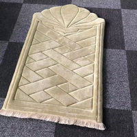 Tapis de prière de luxe en mousse à mémoire de forme pour la Turquie, avec soutien pour les genoux, épais et confortable, pour musulmans