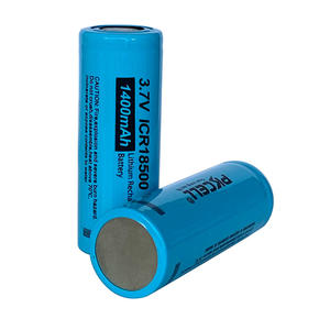 Batterie lithium-ion, 18500, <span class=keywords><strong>1400</strong></span> <span class=keywords><strong>mah</strong></span>, 1900 V, 3.7 <span class=keywords><strong>mah</strong></span>, batteries rechargeables, pour support de lampe led ou boîte de rangement des haut-parleurs - Product Image 2