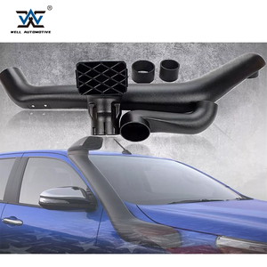 Remplacement <span class=keywords><strong>d</strong></span>'admission <span class=keywords><strong>d</strong></span>'<span class=keywords><strong>air</strong></span> de tuba en plastique ABS noir haute Performance pour Hilux Revo 2015-2017 accessoires tout-terrain extérieurs - Product Image 3