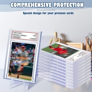 Klare Handels hülle Transparente Bewertungs hülle Graded Card Slab Alloy Case Kunststoffs chutz hülle Acryl vitrine - Product Image 4