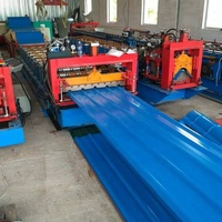 Tôle de toiture métallique PPGI PPGL Matériaux de construction Tôle trapézoïdale Revêtement couleur Zinc