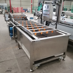 <strong>Fruit</strong> <strong>And</strong> <strong>Vegetable</strong> <strong>Processing</strong> Line Leaf <strong>Vegetables</strong> Bubble Washing <strong>Machine</strong> - Product Image 6