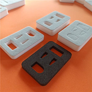 Tùy chỉnh hình dạng đặc biệt EVA bọt đóng gói Hộp lót bằng bọt chống sốc đồ trang sức Hộp Quà Tặng công cụ miếng bọt biển cách âm màu xám - Product Image 5