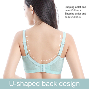 Soutien-gorge push-up en dentelle brodée tricotée pour femmes, avec poches et trois rangées de boutons, sans armatures, pour patients atteints de <span class=keywords><strong>cancer</strong></span> du sein (post-mastectomie) - Product Image 3