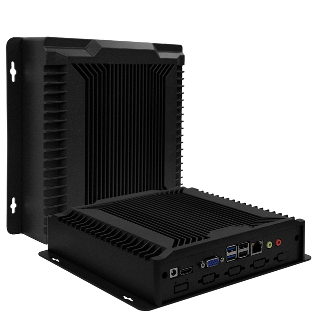 Industrial Computer HDM1 USB VGA LAN Serial Parallel Port I3 I5 I7 Fanless Rugged Industrial Mini Pc X86