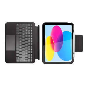 Thông minh kết nối bàn phím trường hợp da chống sốc thiết kế liền mạch đánh máy kinh nghiệm mỏng nhẹ bảo vệ bìa cho <span class=keywords><strong>iPad</strong></span> - Product Image 1