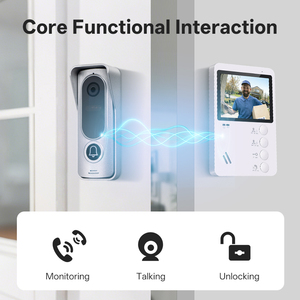 Bcomtech - Système d'<span class=keywords><strong>interphone</strong></span> vidéo SIP pour appartement, caméra la plus vendue, <span class=keywords><strong>interphone</strong></span> multi-appartements Android - Product Image 1