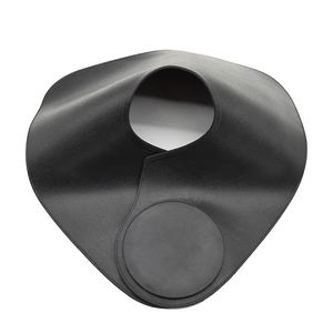 Couleur de cheveux professionnelle coupe collier de cheveux Silicone épaississement salon de coiffure châle salon de coiffure châle en Silicone - Product Image 3