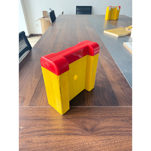 Viga de Encofrado H20 Amarilla con Brida de Abeto y Malla de Contrachapado 200x80mm, Viga I de Madera Amarilla para Construcción, Longitudes de 2.9m, 3.9m, 4.9m - Product Image 1