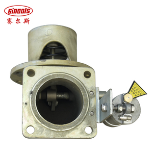 Vanne de fond d'urgence anti-acide DN100 pour camion-citerne de <span class=keywords><strong>H2SO4</strong></span> concentré à <span class=keywords><strong>98</strong></span> % - Product Image 2