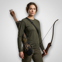 Chasse à l'arc : Carquois personnalisé en Cordura 600D avec support dorsal pour flèches