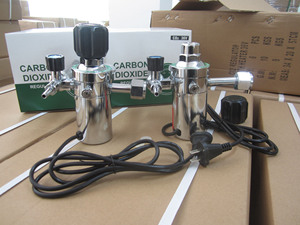 JZWELD Tam Pirinç <span class=keywords><strong>CO2</strong></span> Regülatörü Isıtıcı ile 220v 110v - Product Image 3