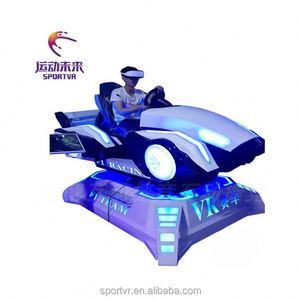 เครื่องเล่น VR แข่งรถในร่มสำหรับสวนสนุกเชิงพาณิชย์ - โครงสร้างโลหะ รับน้ำหนัก 100-500 กก. (ขายดีที่สุด) - Product Image 1