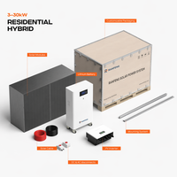 Sistem Tenaga Surya Off Grid 10kw All in One dengan Penyimpanan Baterai Lithium Lifepo4, Sistem Daya Rumah, Paket PV Lengkap, Kit Surya Lengkap
