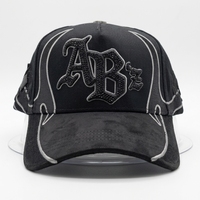 Casquettes de baseball en gros pour l'extérieur avec logo motif flamme SCREAM Beard et strass, code NFC