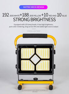 Đa chức năng mới 192LED SMD Trắng worklight sạc khẩn cấp di động LED năng lượng mặt trời làm việc ánh sáng - Product Image 2