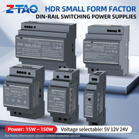 Alimentation industrielle 110V/220V/240V 15W-3000W commutation LED 5V 12V 24V 48V sortie unique Ac Dc avec S/LRS/DR/HDR/NDR/EDR