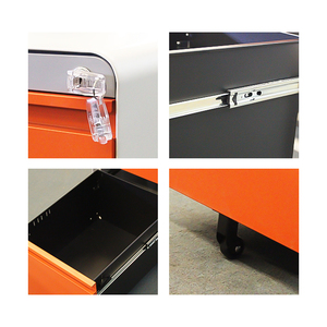 Archivador Metálico Comercial para Oficina, Mueble de Oficina con 3 Cajones, Pedestal Móvil de Acero, Gabinete Bajo Escritorio, Directo de Fábrica - Product Image 3