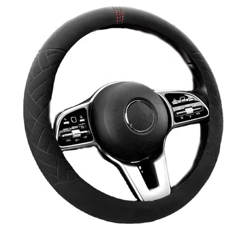 High-Quality Wholesale Car Steering Wheel Cover - Alcantara Material - BMW i Series Fitment